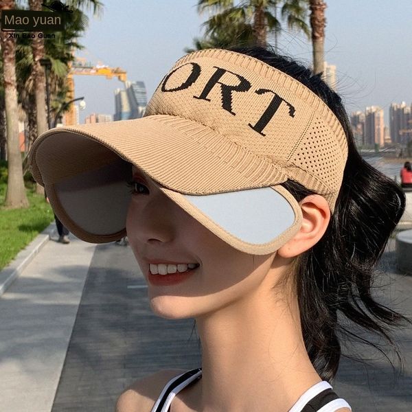 

9331 sunscreen sports cap children's korean uv-proof large edge empty hat sunshade sunshade retractable sun hat, Blue;gray