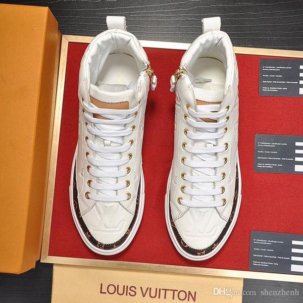 

stellar sneaker boot men 's shoes fashion classic skateboarding casual shoes vintage lace -up sports style men boots drop, Black