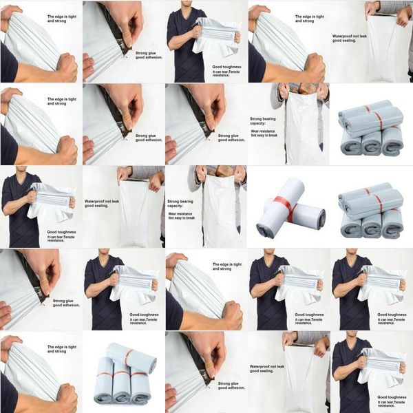 

30x17cm white self seal poly mailer plastic envelopes courier bags s beg kurier pengirim 30x17cm white self seal poly mailer ontpb