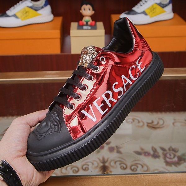 

new6 fashion men's shoes wild sports shoes casual outdoor pattern comfortable travel shoes original box packaging fast delivery, Black