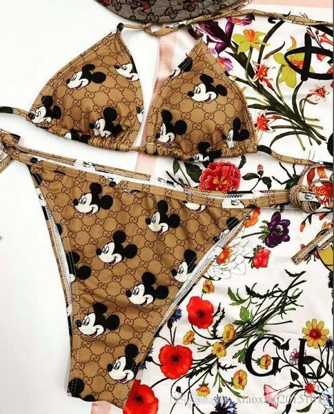 

ss20 new arrival medusa swimsuit summer beach bikini swimwear for women size s-xl 991, White;black