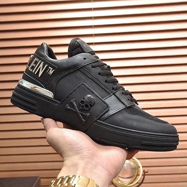 

mens shoes zapatos de hombre lightweight fashion design footwears lace -up low plus size sports men shoes chunky sneakers