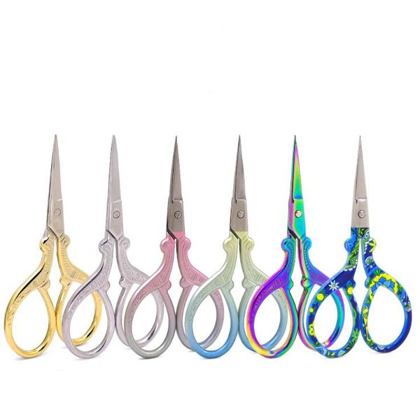 

epack 94cm shaped line из нержавеющей стали ретро вышивания портативной церемонии мини изысканного sharp чай чай сумка ножницы