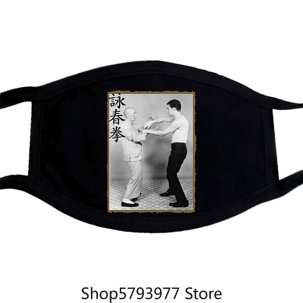 

deals 2019 di marca maschera di modo degli uomini degli uomini di modo bruce lee ip man wing chun kung fapka