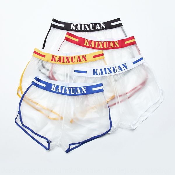 

пвх прозрачный пляж брюки домой boxer мужские брюки пляж трусах сексуальный сексуальный вскользь свободные шорты, Blue;red