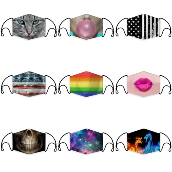 

washable reusable face mask anti dust mouth er pm2.5 mask with value dustproof sponge masks tools mk17#928