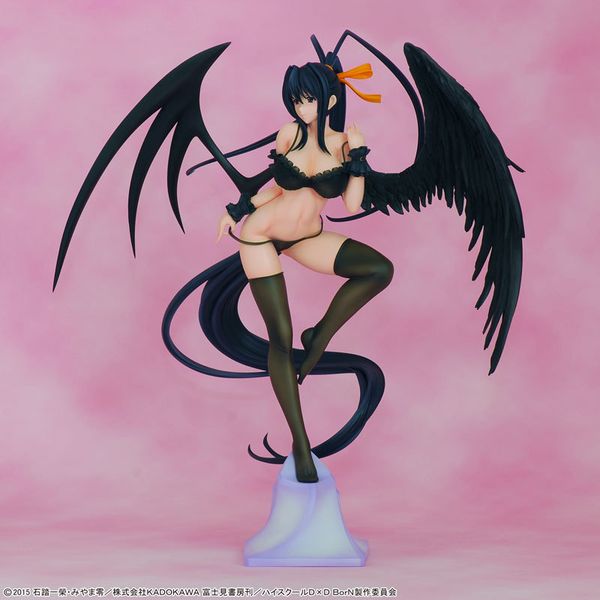 

25см high school dxd akeno himejima соблазнение сексуальных игрушки качества аним мультфильм фигурка фигура коллекция для друзей подарков mx