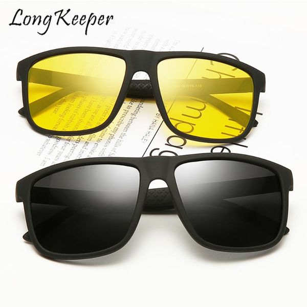 

2020 women's sunglasses polarized fishing men square sun glasses male for driving mirror lens 100% uv protection, White;black