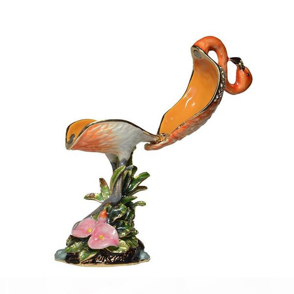 

ламинго дѬагоенна безделђка коѬобка гоѬнй Ѭђал коѬобка велиѬн издел, Black;white