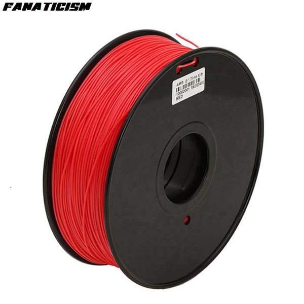 

abs 3d printer filament 1.75mm 1kg plastic rubber consumables material 3d filament 1.75 impressora 3dfilament