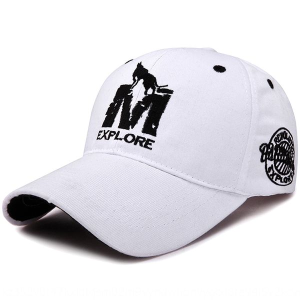 

m label new korean pure cotton hip-hop hat baseball hat fashionable outdoor sunscreen baseball cap printed letter hip-hop cap, Blue;gray