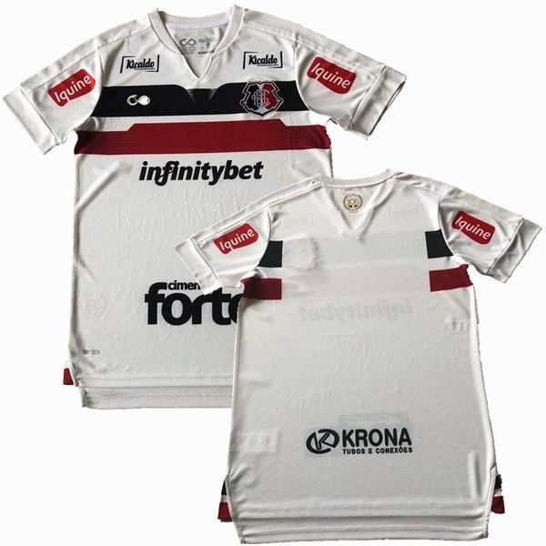 

2020 2021 santa cruz fc recife soccer jerseys home 20 21 football shirt s-2xl, Black;yellow