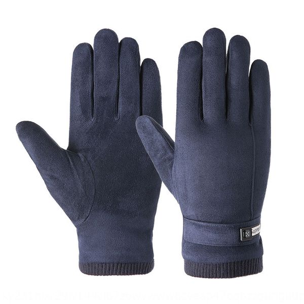 

warm gloves men's warm bicycle bicycle n906 winter suede winter touch screen driving outdoor cycling fleece anti-slip