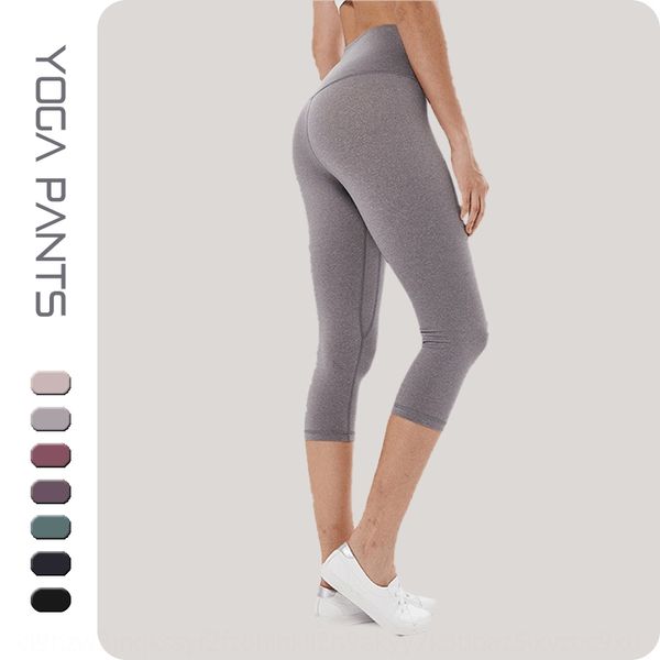 

2020 summer new women's clothes yoga pants sports pants yoga clothes, White;red