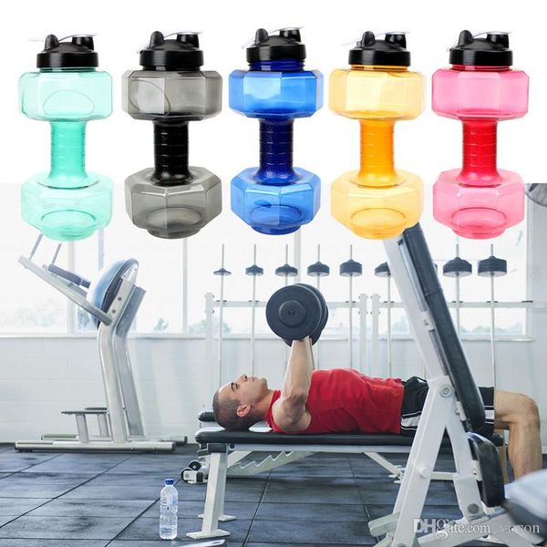 

virson 2.5l outdoor gym dumbbell kettle dumbbells fitness water bottle outdoor fitness bicycle bike camping outdoor water bottle