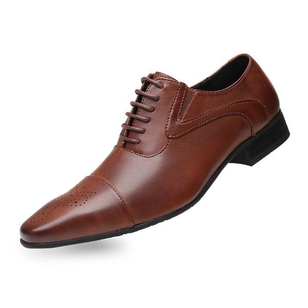 

zeguuer brand men oxfords plus-size shoes luxury male slip-on business shoes fashion pointed toe footweardress, Black