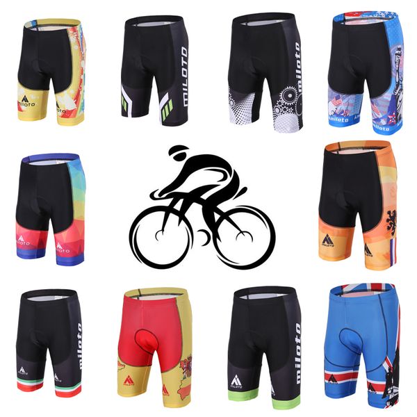 

miloto cycling shorts men breathable 3d gel padded downhill mountain bike shorts shockproof tight comfortable road bike short
