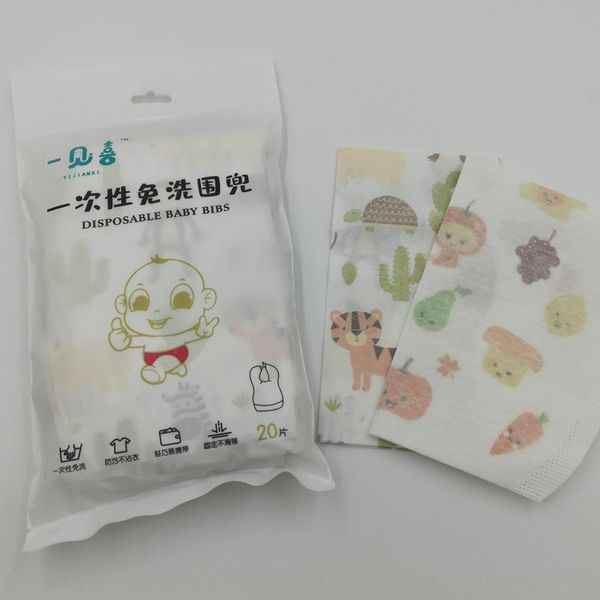 

disposable baby 20 portable bib bib wash-saliva towel towel light and waterproof