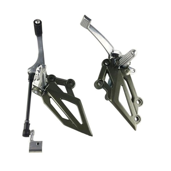 

1 pair motorcycle brake pedal durable aluminum professional easy install thicken non slip anti accessories for