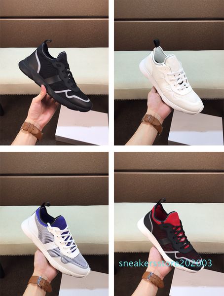 

3a luxury dr mens casual shoes mesh women designer sneakers 2018 famous brand red bottom designer mens luxury shoes 38-44 s03, Black