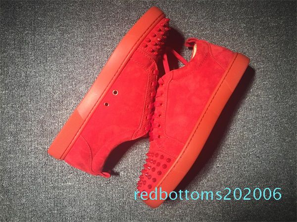 

новый стиль красный днища младшего шипы orlato плоский тройной зеленый кожа марочный носок низкого верхнего кроссовка gz бегун мартин куб.см, Black