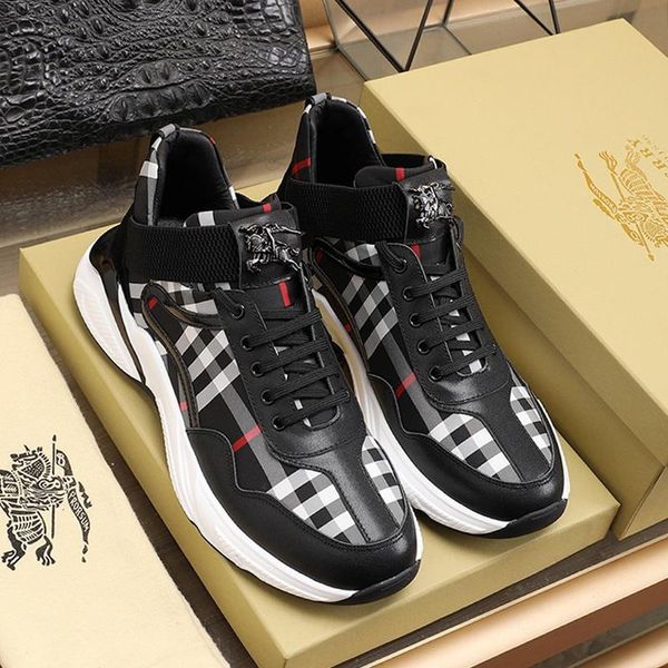 

fast delivery mens shoes luxury sneakers comfortable outdoor walking sports footwears lace -up plus size vintage men shoes manner schuhe, Black