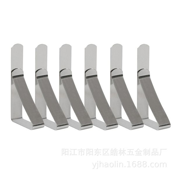 

tablecloth clips flexible stainless steel table cloth clamps tables cover holders for picnic wedding party jk2007kd