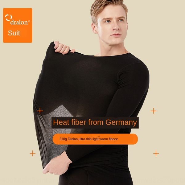 

ajj99 german velvet thermal underwear men's suit 37 degrees constant temperature light keep warm underwear warm seamless heating autumn, Black;brown