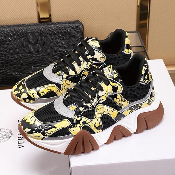 

squalo sneakers luxury mens shoes drop ship new arrival sports fashion classic vintage shoes lace -up plus size casual men shoes sale