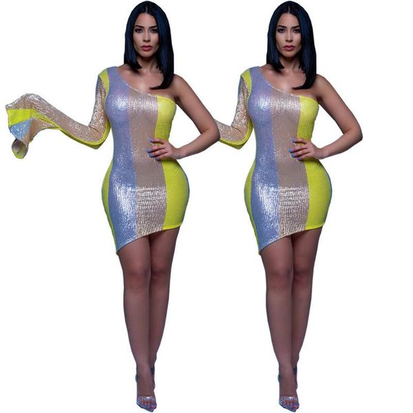 

2020 cy8055, костюм-платье сексуальный пакет ягодицы платье ночной клуб высокой яркости цвета платье, Black;gray