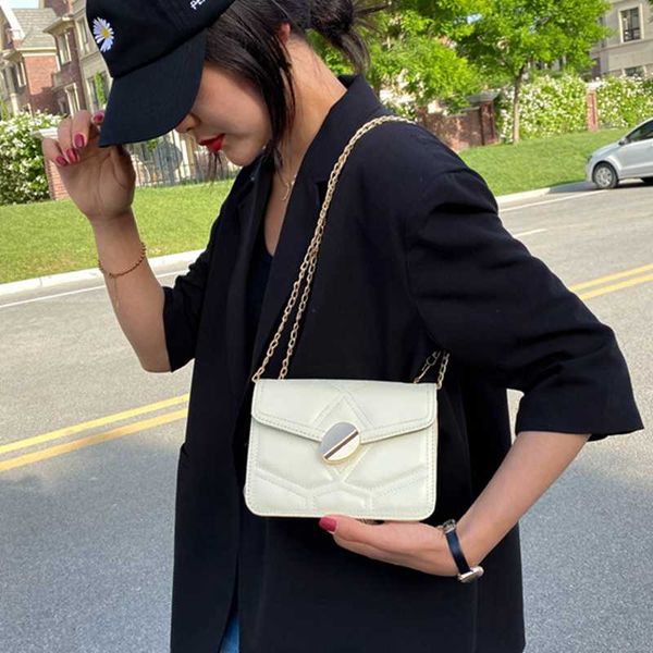 

2020 summer flap shoulder bag women