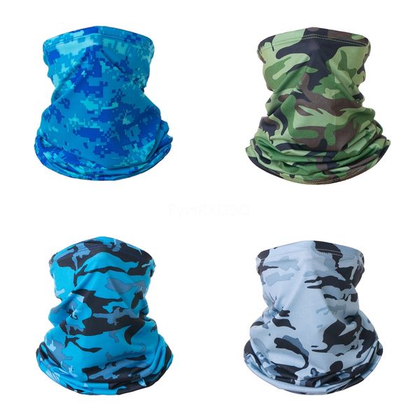 

i8hpb mask seamless magic scarf face ski halloween cosplay bicycle cs multifunctional headwear half face bandana party mask camouflage co#66, Black