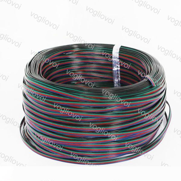 

led rgb strip connect wire 4pins rgb wire &cable for 3528 5050 strip light wire dhl
