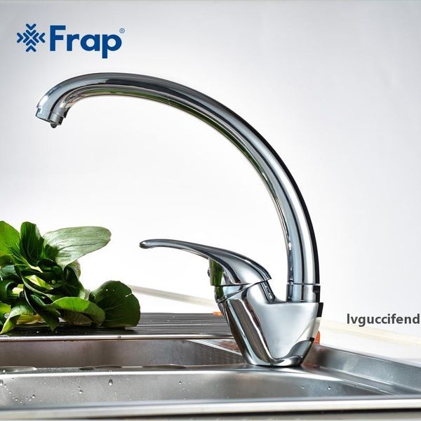 

frap 360 degree rotation kitchen faucet single handle for kitchen sink mixer tap chrome finish f4103 f4104 f4156 f4150 f4163 t200424