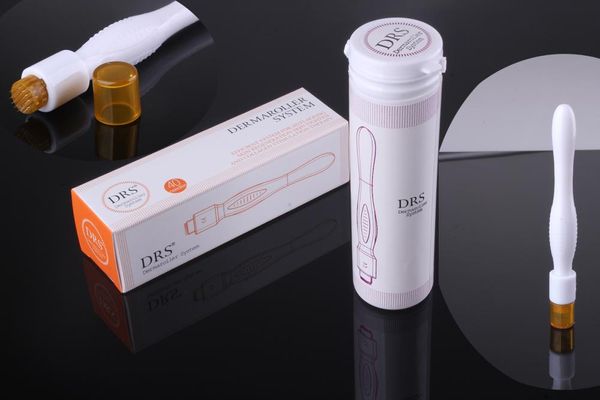 Уход Нового Titanium Micro Игла Derma Stamp Dermaroller Derma Roller кожа Anti Aging Scars Угри Пятно морщины MOQ1PCS