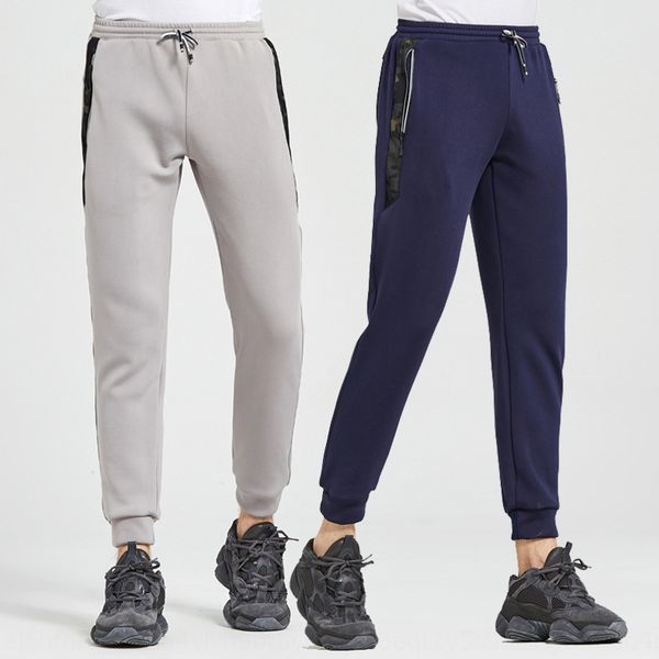 

csfqo outdoor casual men's and women's loose casual sports pants solid color fleece european size fashionable ankle-length stretch, Black;red