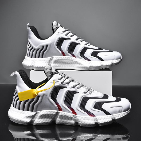 

running shoe men lightweight sneakers breathable mesh walking sport shoes zapatos de hombre color big size footwear