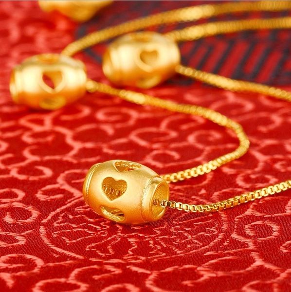 

3d gold diy fashionable hollow heart-shaped transfer beads beads women's gold-plated pendant accessories diy accessories pendant, Silver