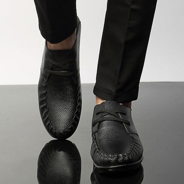 

mens 2020 flat masculino man cuero spring sapato para sale slip leather sports fashion shoe sport male black leisure men de