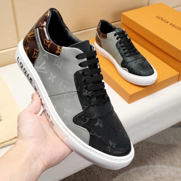 

2020sss limited edition luxury design men's fashion wild print sneakers, wild breathable men's casual shoes, men's party shoe, Black