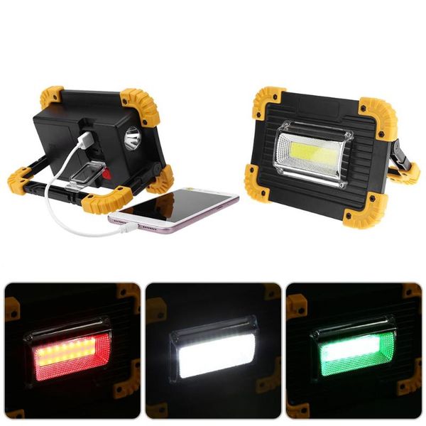 

portable 20w work lamp led lantern waterproo work light for hunting camping led latern