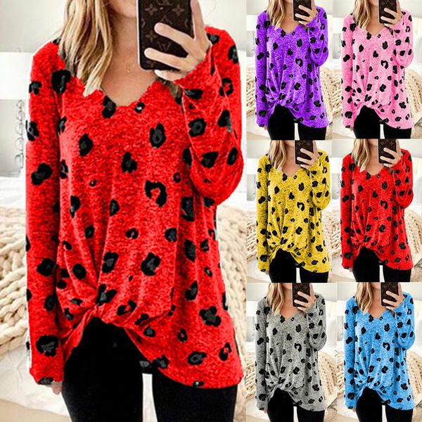 

vijc3 2019 fall/winter new women's v-neck long-sleeved coat twisted large size 2019 fall/winter new women's v-neck long-sleeved t, White