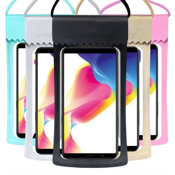 

mobile waterproof wear-resistant anti-ing waterproof phone bag outdoor swimming mobile phone bag diving cover large touch screen