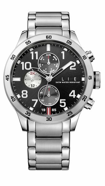 

men's watch tom1791136+1791137+1791138+1791139+1791141 quartz sport men's watch, Slivery;brown