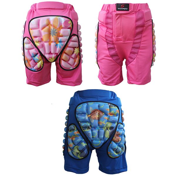 

children hip padded protective shorts outdoor sports eva pad hip protective bottom for skiing skating snowboard safety equiment, Black;gray