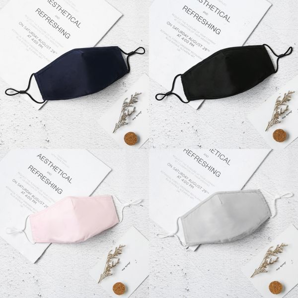 

air purifying maske face mask dust fog dust sponge masks dust-proof breathable and washable maske designer printed mens #982#202, Black