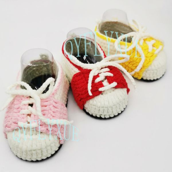 

qyflyxue three - color lace-up shoes baby shoes spring and autumn style