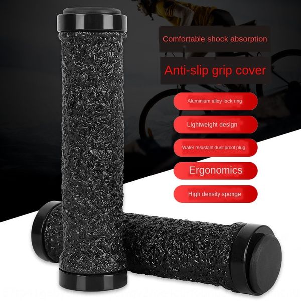 

handle cover bicycle accessories double-sided lock grip mountain bike silicone crystal handle cover bicycle accessories