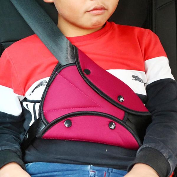

2pcs children kids triangle car seat safety belt strap protective adjuster pad