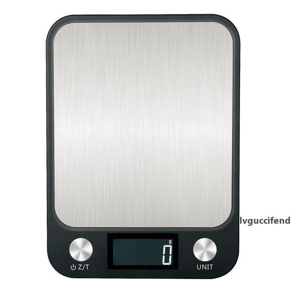 

multifunctional electronic kitchen scale 10kg/1g stainless steel balance food baking scale cooking measure tools t200326